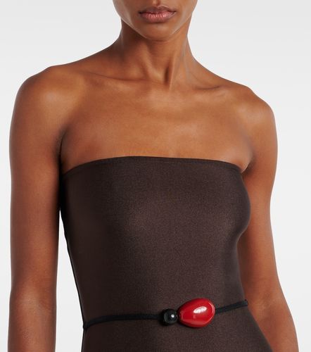 Maillot de bain bandeau à ornements - Adriana Degreas - Modalova