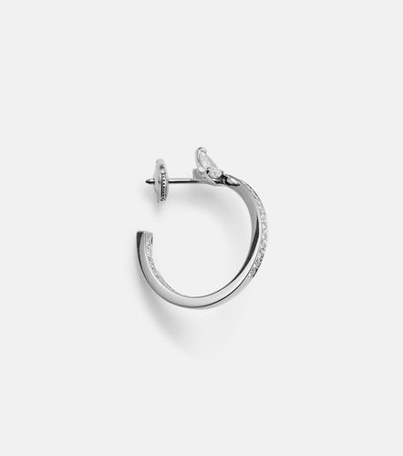 Boucle d'oreille unique Serti Sur Vide en or blanc 18 ct et diamants - Repossi - Modalova