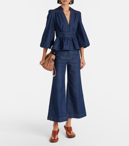 Zimmermann Blouse Awaken en jean - Zimmermann - Modalova