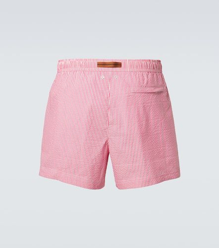 Zegna Short de bain rayé - Zegna - Modalova