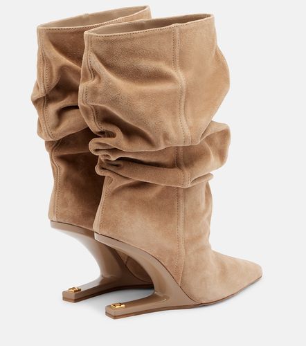 Balmain Bottines No-Wedge en daim - Balmain - Modalova