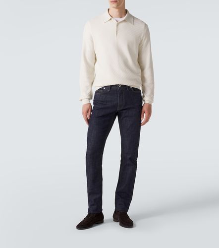 Polo en coton, soie et cachemire - Brioni - Modalova