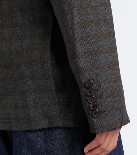 Blazer en laine à carreaux - Dries Van Noten - Modalova