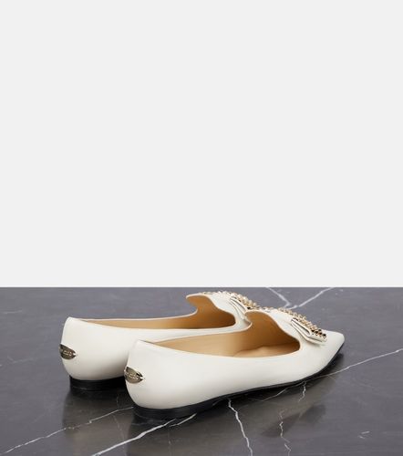 Ballerines Gala en cuir à ornements - Jimmy Choo - Modalova