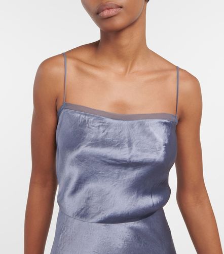 Robe nuisette en satin et organza - Vince - Modalova