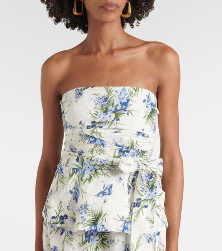 Veronica Beard Top bustier en coton - Veronica Beard - Modalova