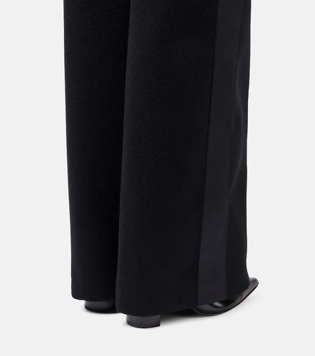 Sacai Bottes en laine et cuir - Sacai - Modalova