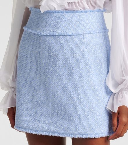 Mini-jupe en laine mélangée - Dolce&Gabbana - Modalova