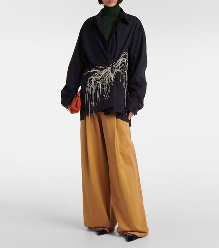 Pantalon ample en coton - Dries Van Noten - Modalova