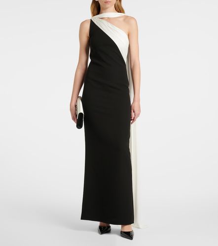 Robe asymétrique à détail écharpe - Roland Mouret - Modalova