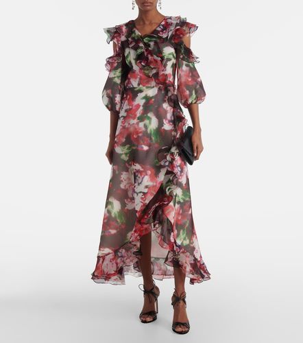 Robe longue Aria en soie - Costarellos - Modalova