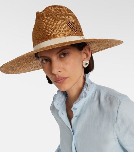 Chapeau Escape VLogo en paille - Valentino - Modalova