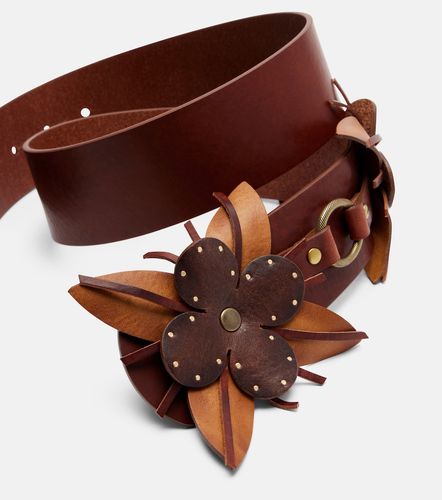 Ceinture Aska en cuir à appliqués - Isabel Marant - Modalova