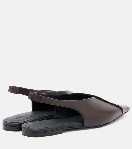 Ballerines slingback en cuir - Brunello Cucinelli - Modalova