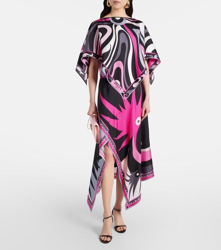 Jupe midi Stella asymétrique en soie - Pucci - Modalova