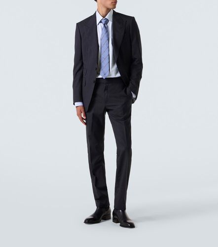 Chemise en coton à carreaux - Tom Ford - Modalova