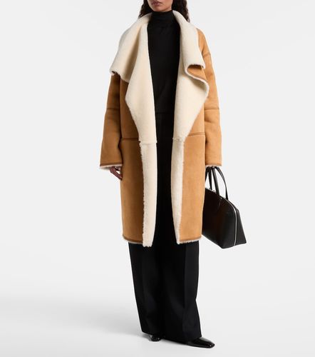 Toteme Manteau en daim et shearling - Toteme - Modalova