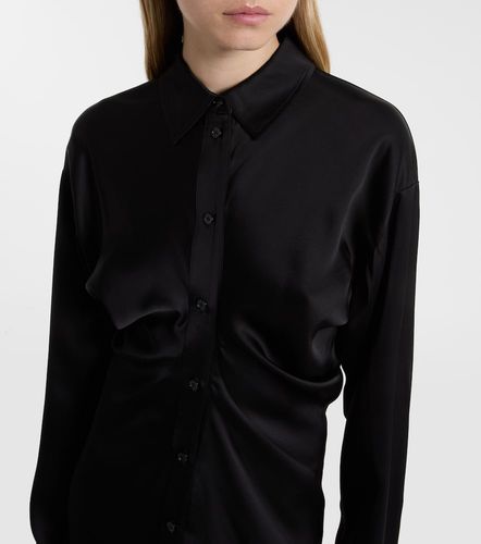 Robe chemise Slouch en crêpe de satin - Toteme - Modalova