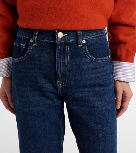 Jean droit Tess à taille haute - 7 For All Mankind - Modalova