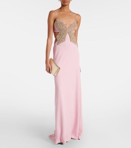 Robe longue Velise à cristaux - Costarellos - Modalova