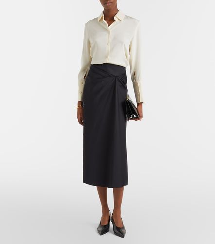 Jupe midi Paggi en coton mélangé - Max Mara - Modalova