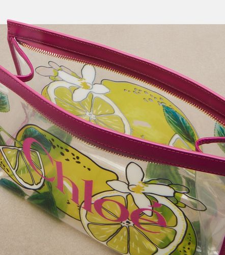 Chloé Pochette Soleil Small à finitions en cuir - Chloe - Modalova
