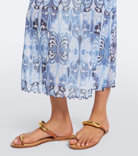 Robe midi Slinky Swing à imprimé - La DoubleJ - Modalova
