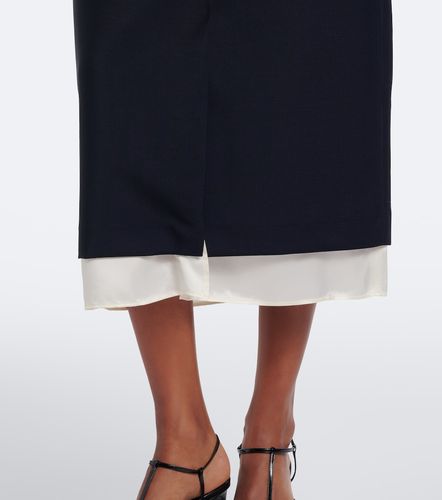 Róhe Jupe midi en laine et mohair - Rohe - Modalova