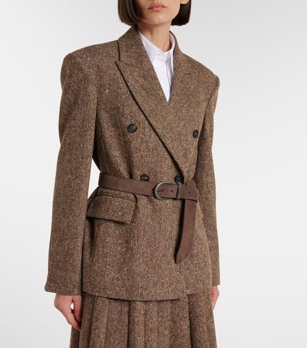 Veste en laine mélangée - Brunello Cucinelli - Modalova