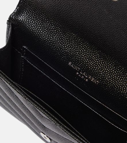 Portefeuille Monogram Small en cuir - Saint Laurent - Modalova