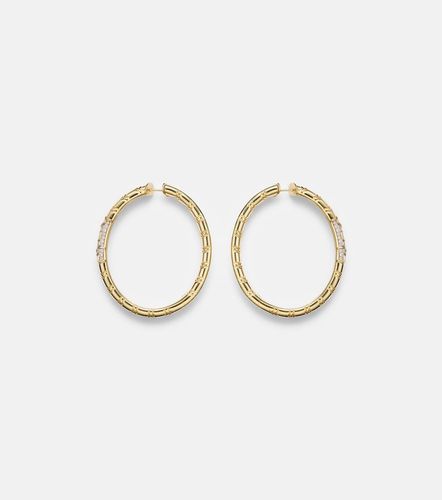 Boucles d'oreilles Ondine en or 18 ct et diamants - Marina B - Modalova