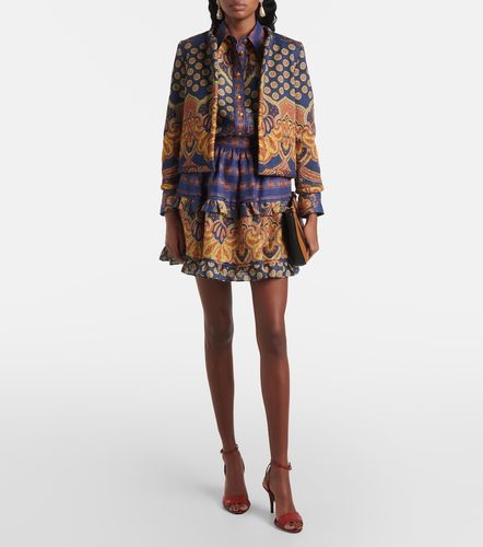 Blouse Voyage Imaginaire VLogo en lin - Valentino - Modalova