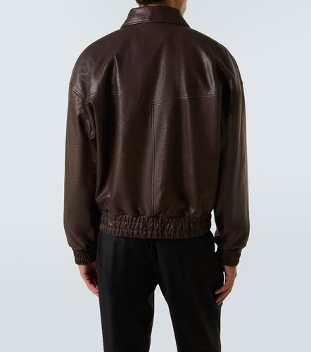 Saint Laurent Veste bomber en cuir - Saint Laurent - Modalova