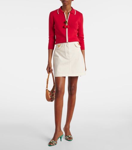Valentino Jupe VGold en jean - Valentino - Modalova