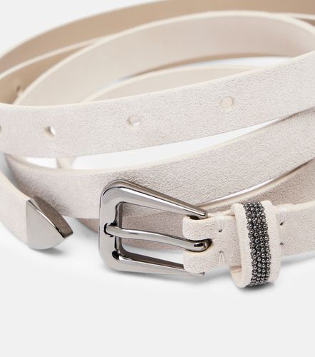 Ceinture Monili en daim - Brunello Cucinelli - Modalova