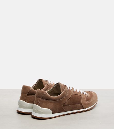 Baskets Runner en daim - Brunello Cucinelli - Modalova