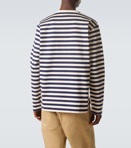 Top Henley en jersey de coton rayé - Junya Watanabe - Modalova