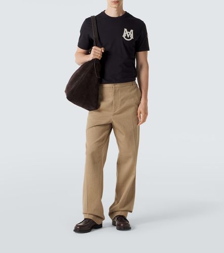 Moncler T-shirt en coton à logo - Moncler - Modalova
