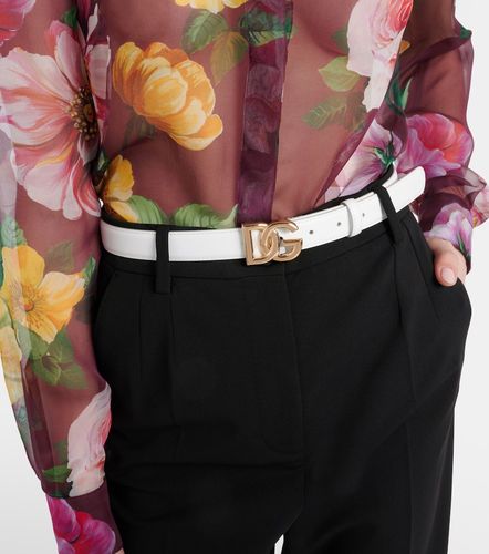 Dolce&Gabbana Ceinture DG en cuir - Dolce&Gabbana - Modalova