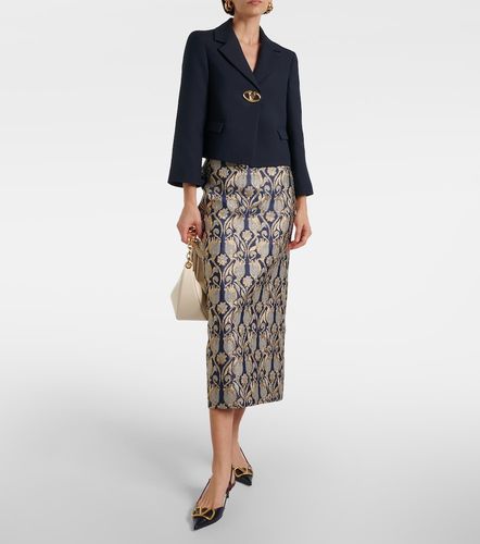 Jupe midi Mossi en brocart - Valentino - Modalova