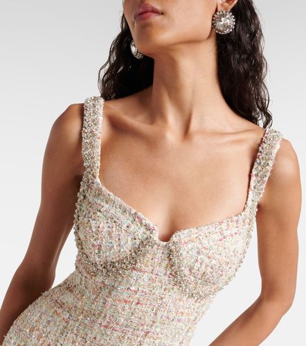 Robe en bouclé à ornements - Self-Portrait - Modalova