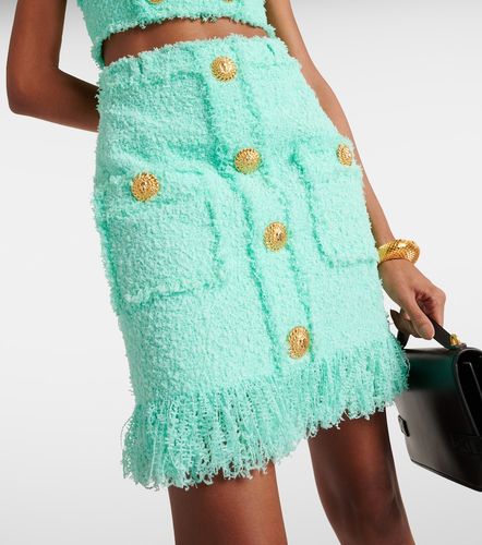 Balmain Mini-jupe en tweed - Balmain - Modalova