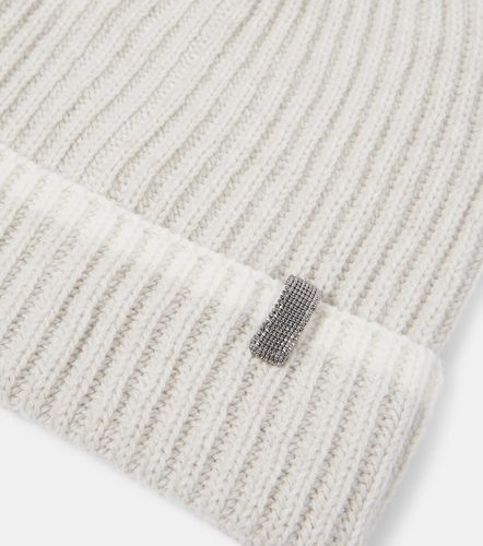 Bonnet en cachemire à ornements Monili - Brunello Cucinelli - Modalova