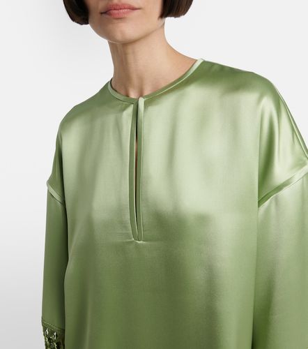 Valentino Tunique en satin de soie - Valentino - Modalova