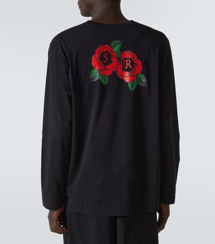 T-shirt en coton à fleurs et logo - Simone Rocha - Modalova