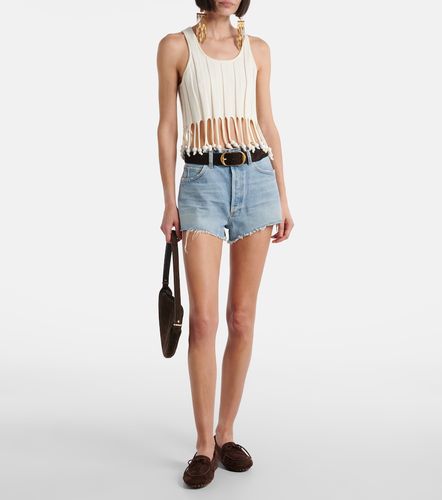 Short Ridley à taille haute en jean - Agolde - Modalova