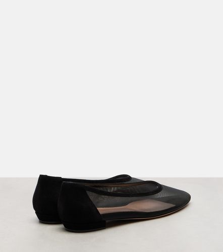 Ballerines en organza - Gianvito Rossi - Modalova