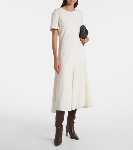 Robe midi en laine mélangée - Brunello Cucinelli - Modalova