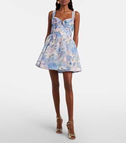 Robe Rebellion en lin et soie à fleurs - Zimmermann - Modalova