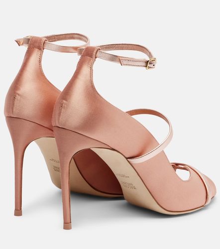 Sandales Cynthia 90 en satin - Malone Souliers - Modalova